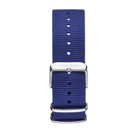 Blue Nylon Strap