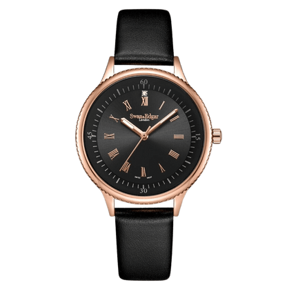 Ladies Oyster Diamond - Black